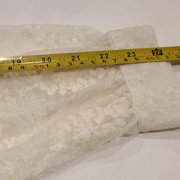 NWT Bluestreak Ivory Lace Dress - Picture 8 of 12